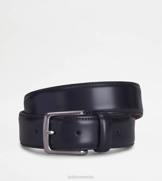 curea din piele bărbați Tod's 080D967 negru