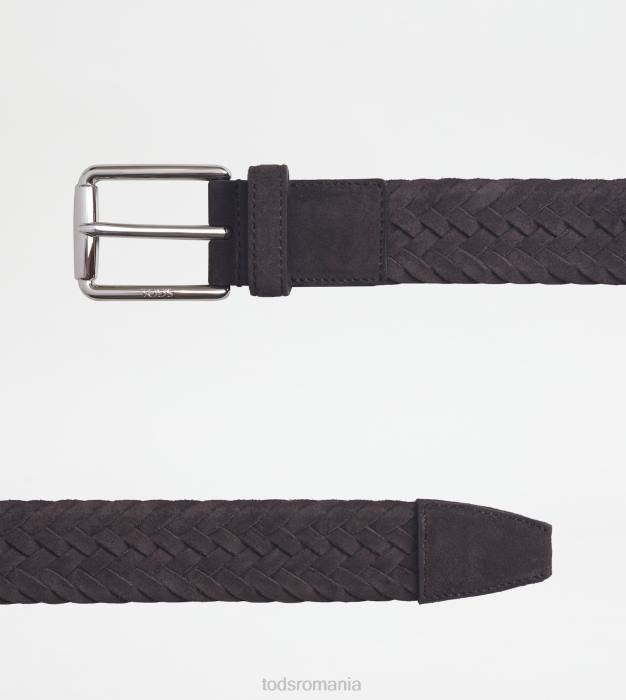 curea din piele intoarsa bărbați Tod's 080D934 maro