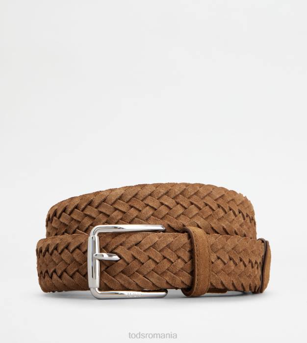 curea din piele intoarsa bărbați Tod's 080D937 bej
