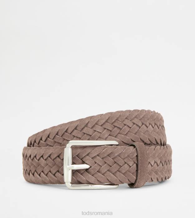 curea din piele intoarsa bărbați Tod's 080D942 bej