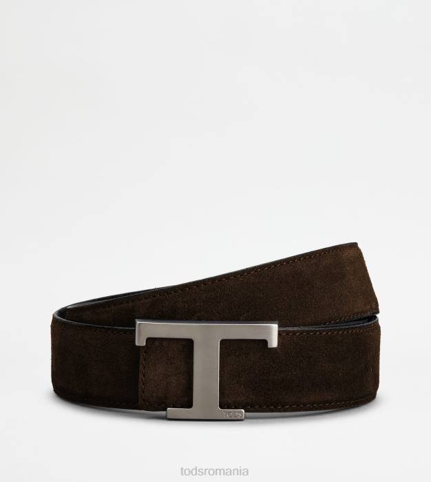 t curea reversibilă atemporală din piele intoarsa bărbați Tod's 080D932 maro/negru