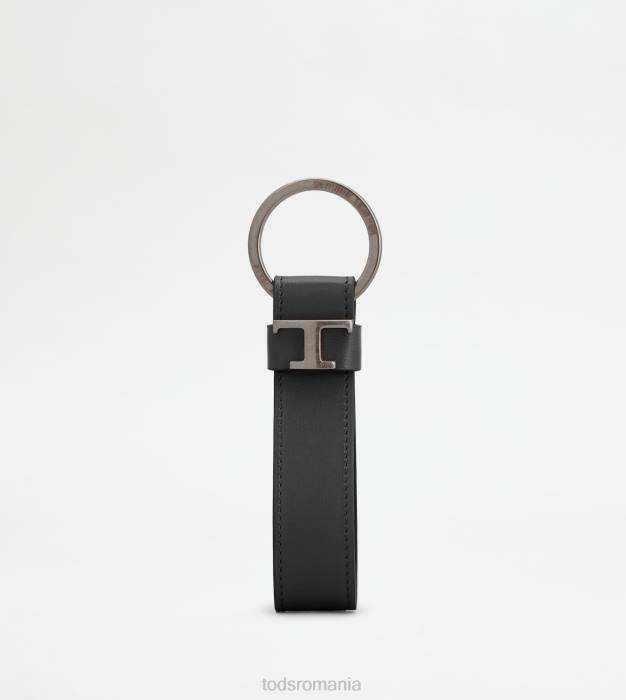 suport cheie din piele bărbați Tod's 080D1044 maro