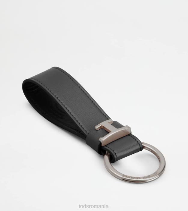 suport cheie din piele bărbați Tod's 080D1044 maro