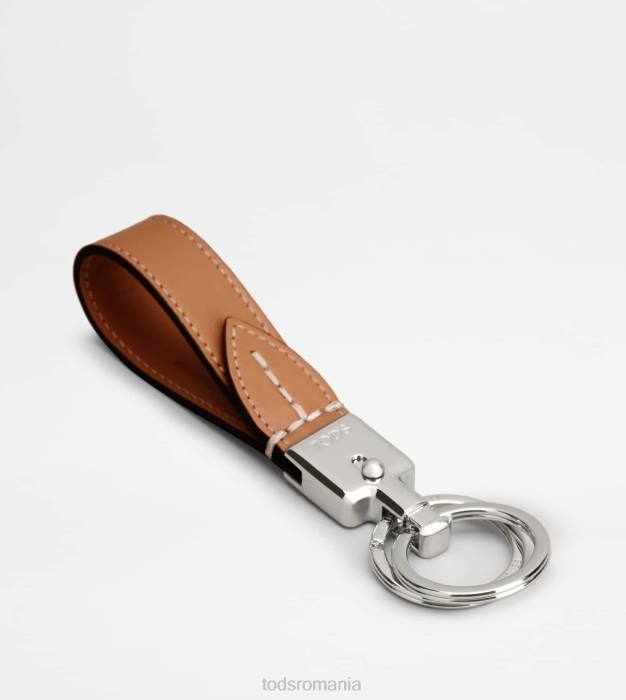 suport de chei din piele bărbați Tod's 080D1035 maro