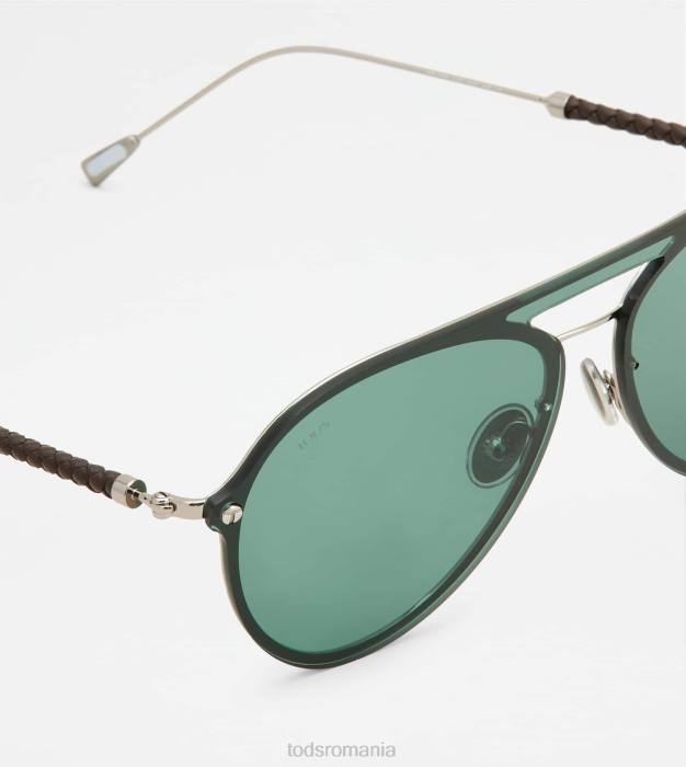 masca ochelari de soare bărbați Tod's 080D1078 gri