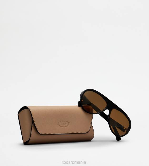 masca ochelari de soare bărbați Tod's 080D1083 negru