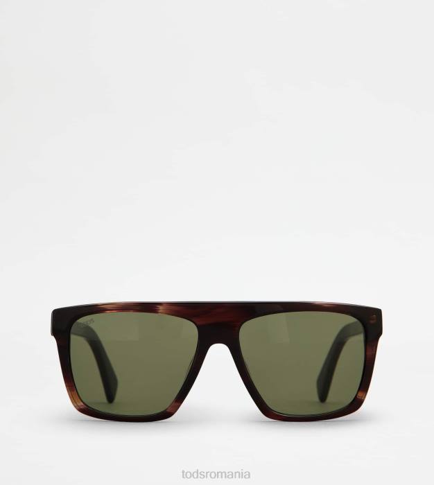 ochelari de soare bărbați Tod's 080D1068 maro