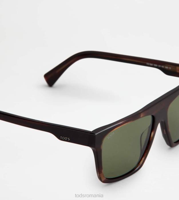 ochelari de soare bărbați Tod's 080D1068 maro