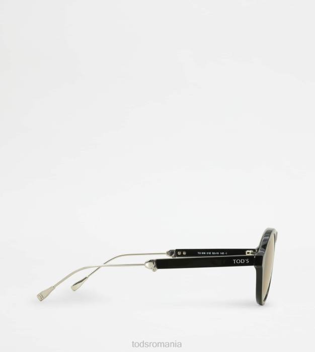 ochelari de soare pliabili bărbați Tod's 080D1076 negru