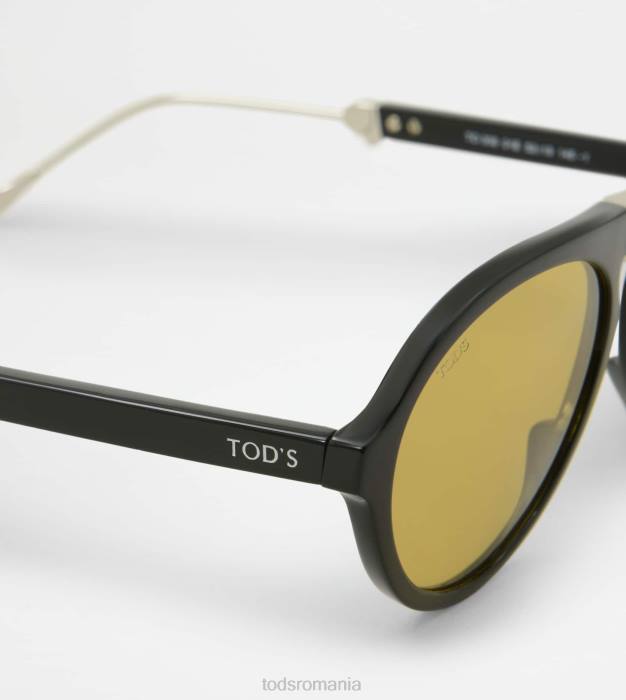 ochelari de soare pliabili bărbați Tod's 080D1076 negru