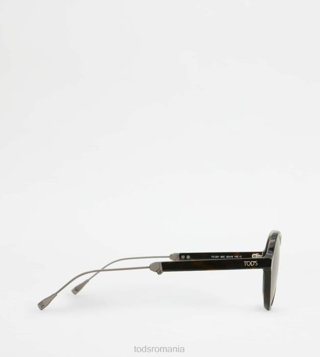 ochelari de soare pliabili bărbați Tod's 080D1077 maro
