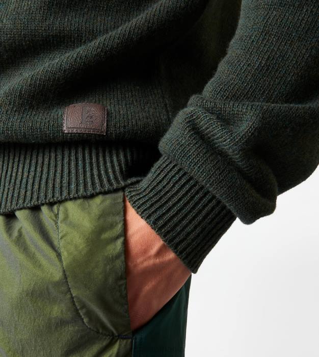 ghileț în amestec de cașmir bărbați Tod's 080D1134 verde
