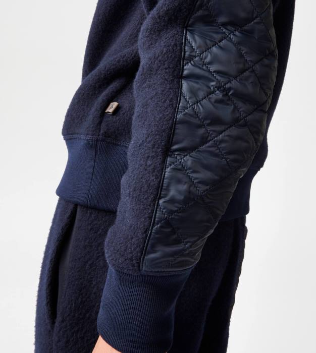 hanorac din amestec de cașmir bărbați Tod's 080D1132 albastru