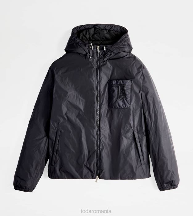 cască de vânt căptușită bărbați Tod's 080D1114 negru