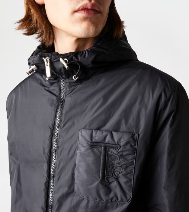 cască de vânt căptușită bărbați Tod's 080D1114 negru