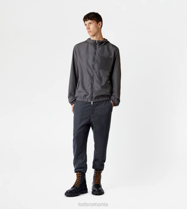 parca de vant bărbați Tod's 080D1118 gri