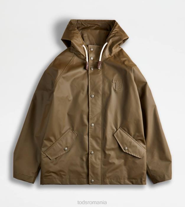 parka cauciucata bărbați Tod's 080D1097 verde
