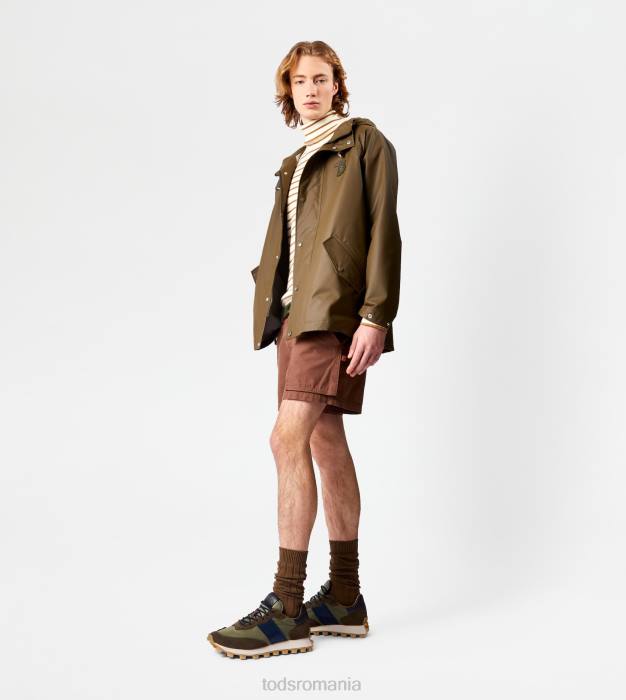 parka cauciucata bărbați Tod's 080D1097 verde