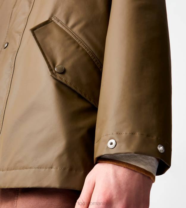 parka cauciucata bărbați Tod's 080D1097 verde