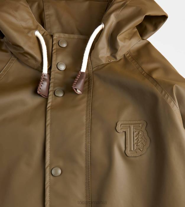 parka cauciucata bărbați Tod's 080D1097 verde