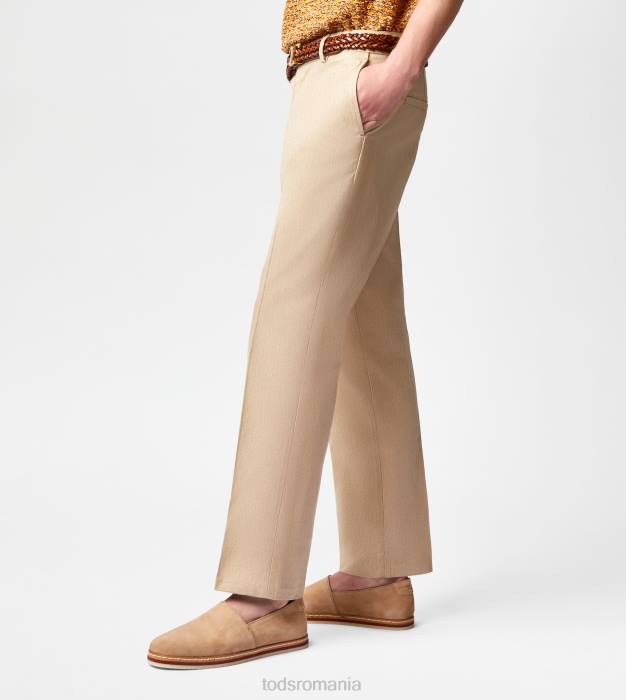 pantaloni chino bărbați Tod's 080D1106 bej