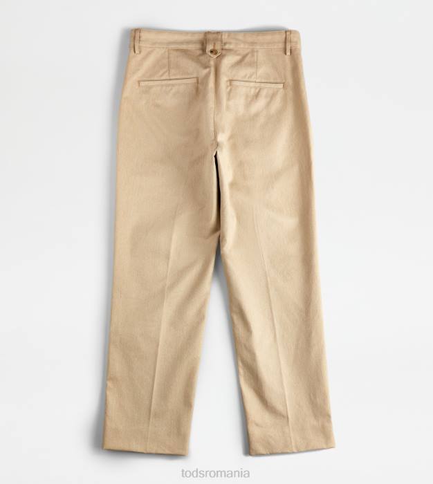 pantaloni chino bărbați Tod's 080D1106 bej