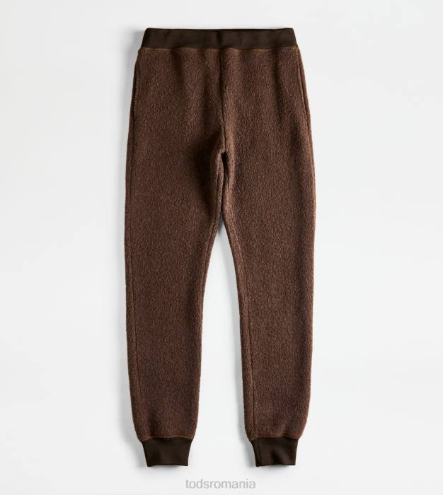 pantaloni din amestec de cașmir bărbați Tod's 080D1133 maro