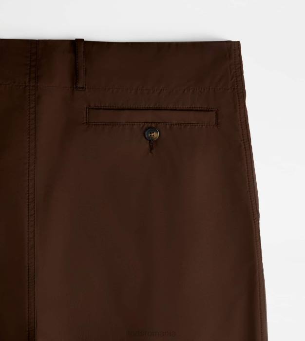 pantaloni morcovi bărbați Tod's 080D1117 maro