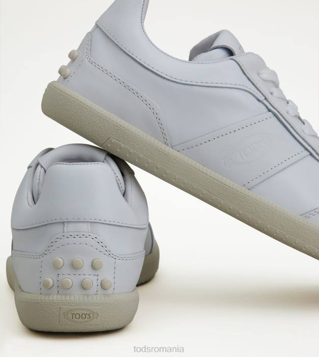 adidași cu tabs din piele bărbați Tod's 080D843 alb