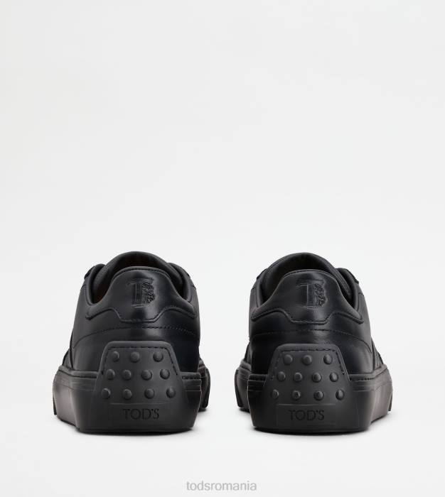 adidași din piele bărbați Tod's 080D836 maro