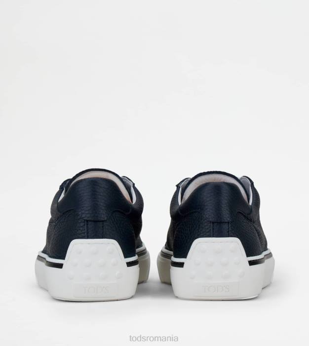 adidași din piele bărbați Tod's 080D860 albastru