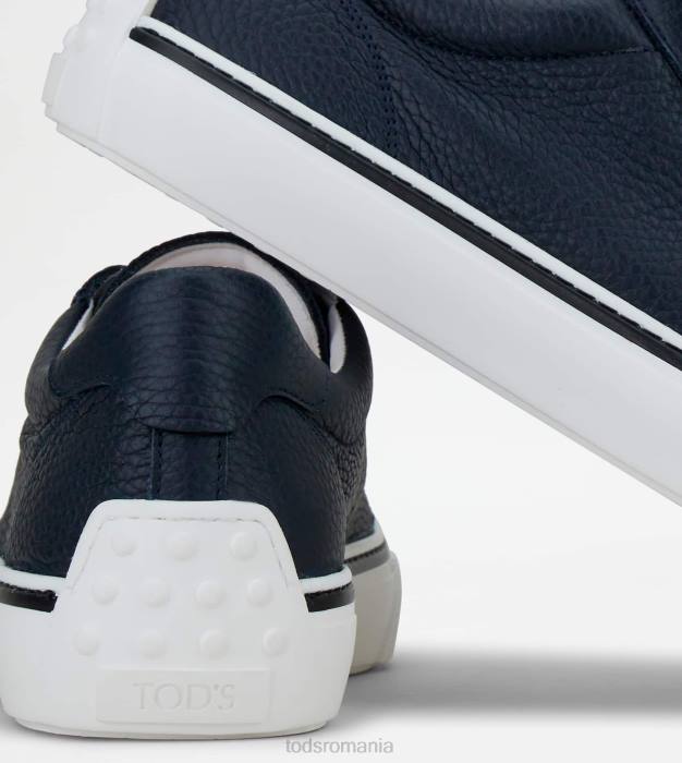 adidași din piele bărbați Tod's 080D860 albastru
