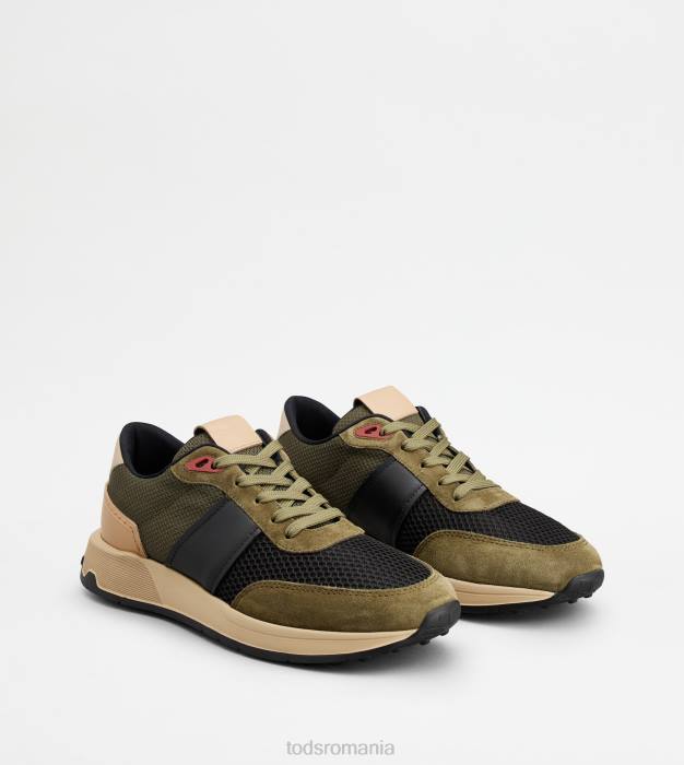 adidași din piele bărbați Tod's 080D877 verde