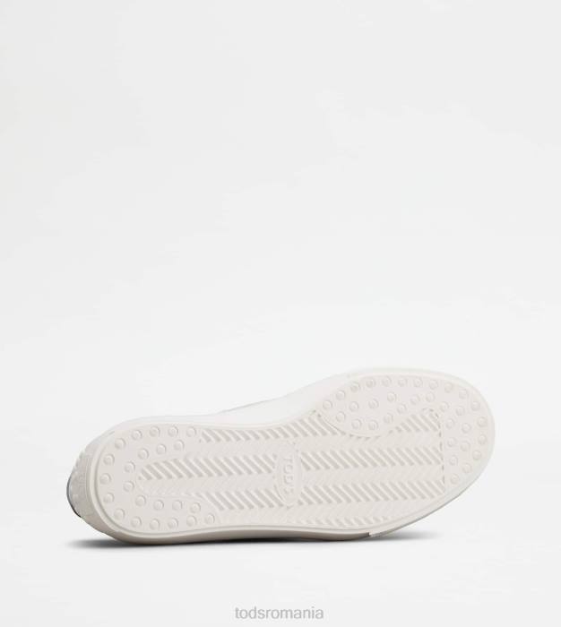 adidași din piele bărbați Tod's 080D890 alb