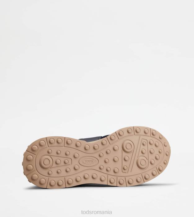 adidași din piele bărbați Tod's 080D891 albastru