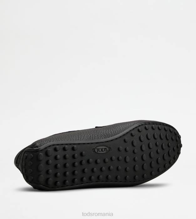 pantofi de conducere city gommino din piele bărbați Tod's 080D695 negru