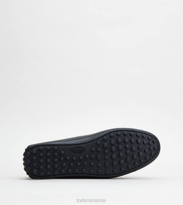 pantofi de conducere city gommino din piele bărbați Tod's 080D767 negru