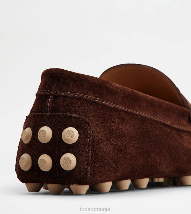 t bubble gommino atemporal din piele intoarsa bărbați Tod's 080D718 maro/bej