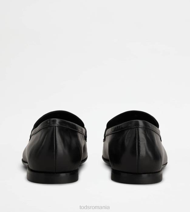 mocasini din piele bărbați Tod's 080D659 negru