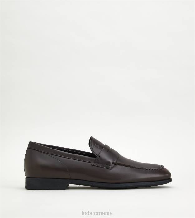 mocasini din piele bărbați Tod's 080D667 maro