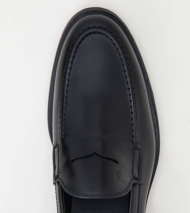 mocasini din piele bărbați Tod's 080D682 negru