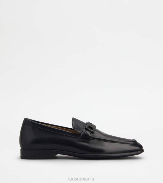 mocasini din piele bărbați Tod's 080D687 negru