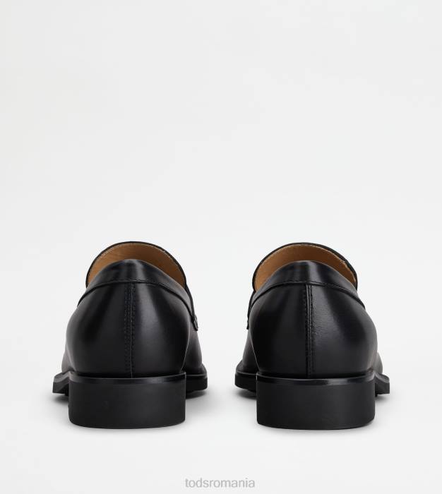 mocasini din piele bărbați Tod's 080D697 negru