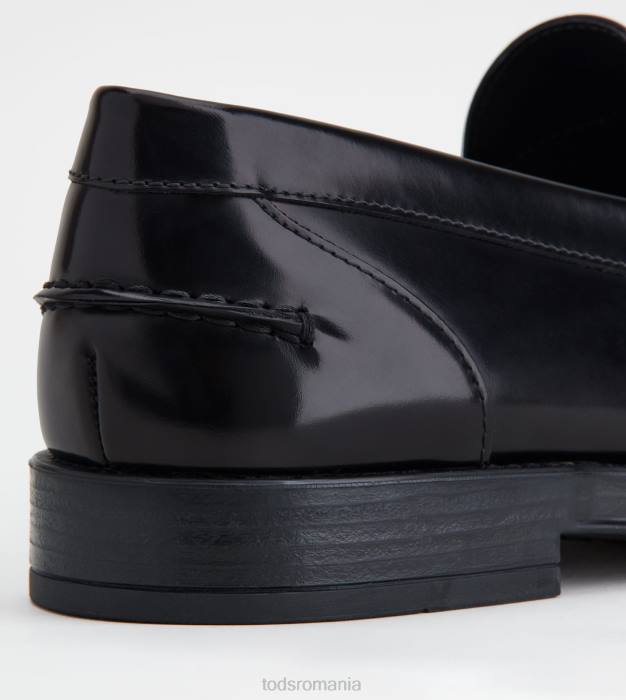 mocasini din piele bărbați Tod's 080D702 negru