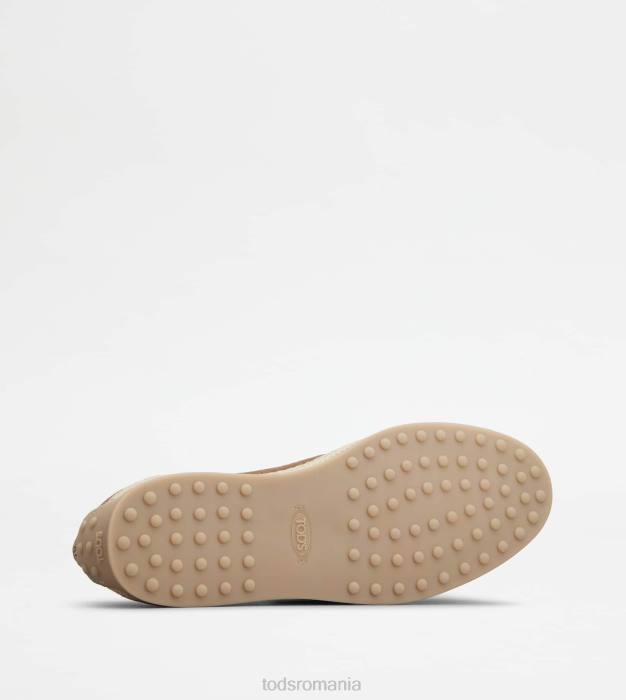 mocasini din piele intoarsa bărbați Tod's 080D645 maro