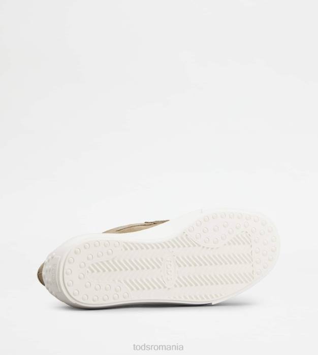 mocasini din piele intoarsa bărbați Tod's 080D662 bej