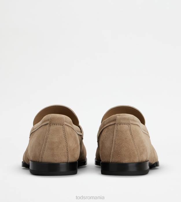 mocasini din piele intoarsa bărbați Tod's 080D679 bej