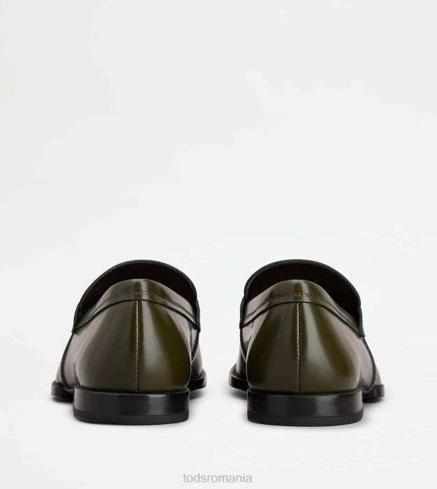 mocasini kate din piele bărbați Tod's 080D709 verde