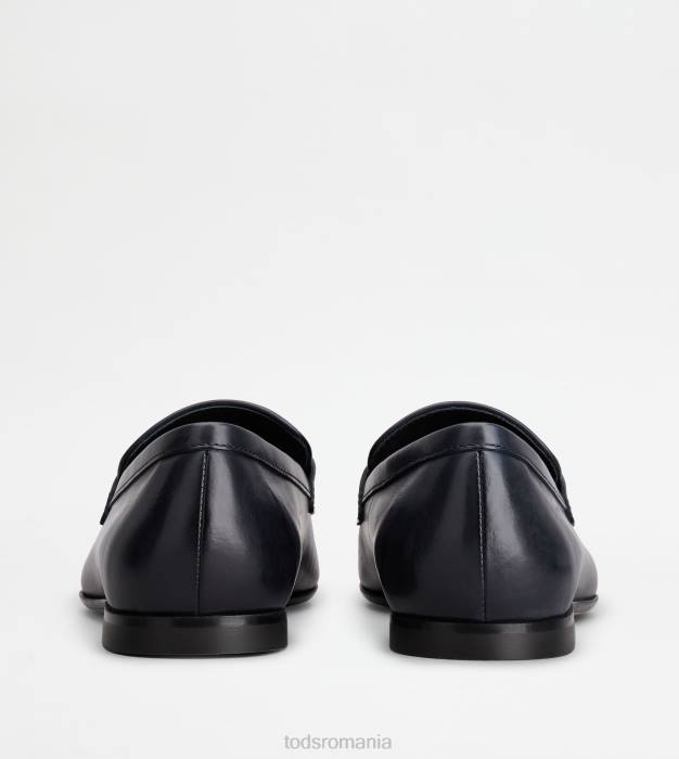 t mocasini atemporali din piele bărbați Tod's 080D655 albastru