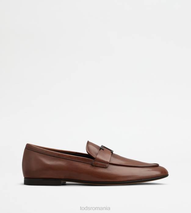 t mocasini atemporali din piele bărbați Tod's 080D664 maro